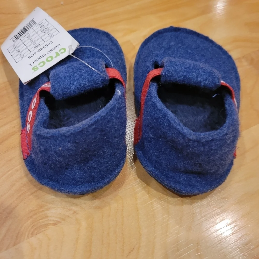 Crocs Classic Kids Slipper Blue Baby Size 4